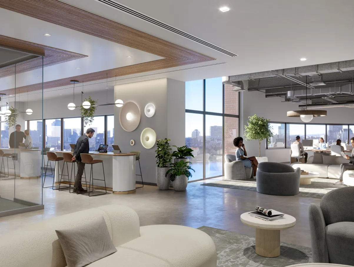 Tenant office space at Riverfront office park