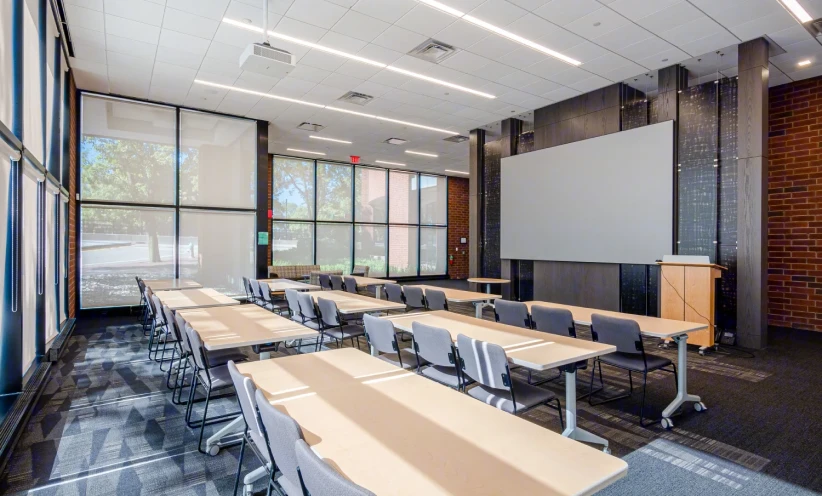 Conference center at Riverfront office park